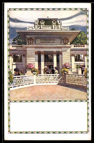 Artist postcard vienna - postcard, 1st